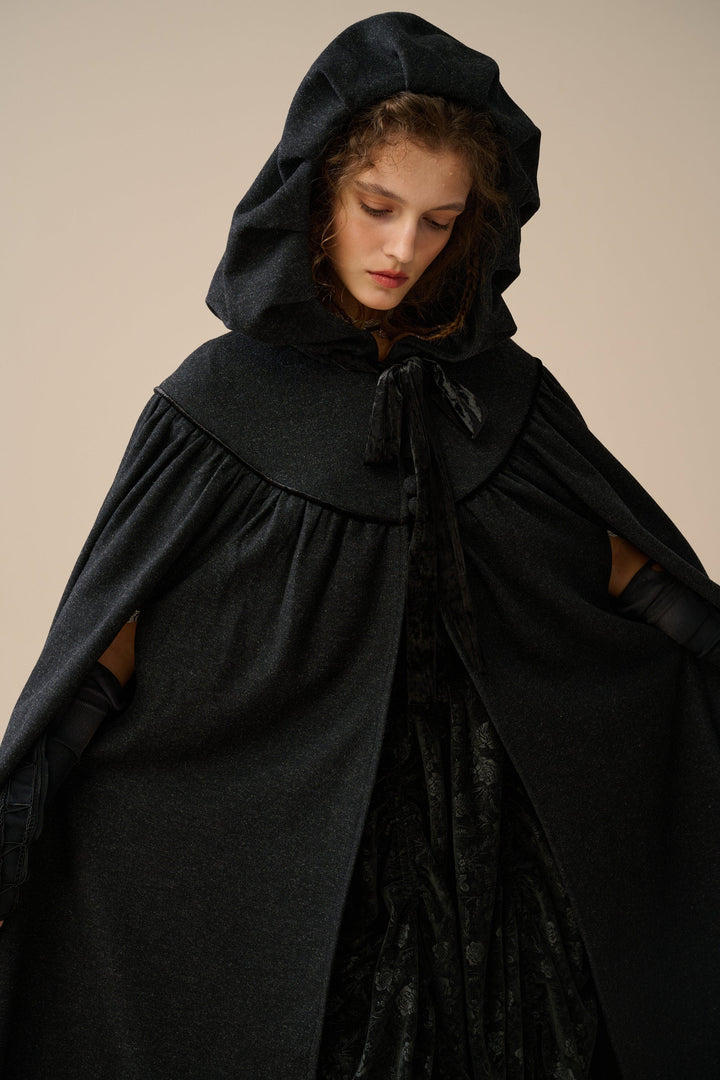 Perfumer 33 | hooded wool cloak