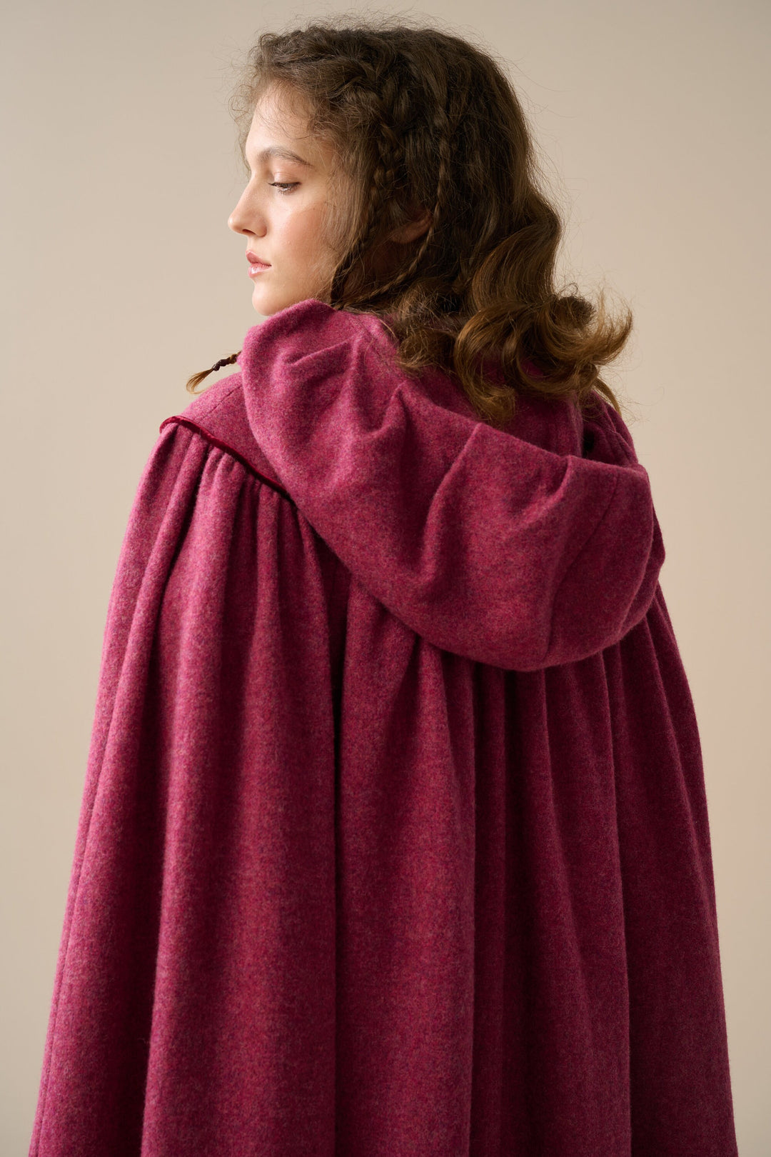 Perfumer 33 | hooded wool cloak