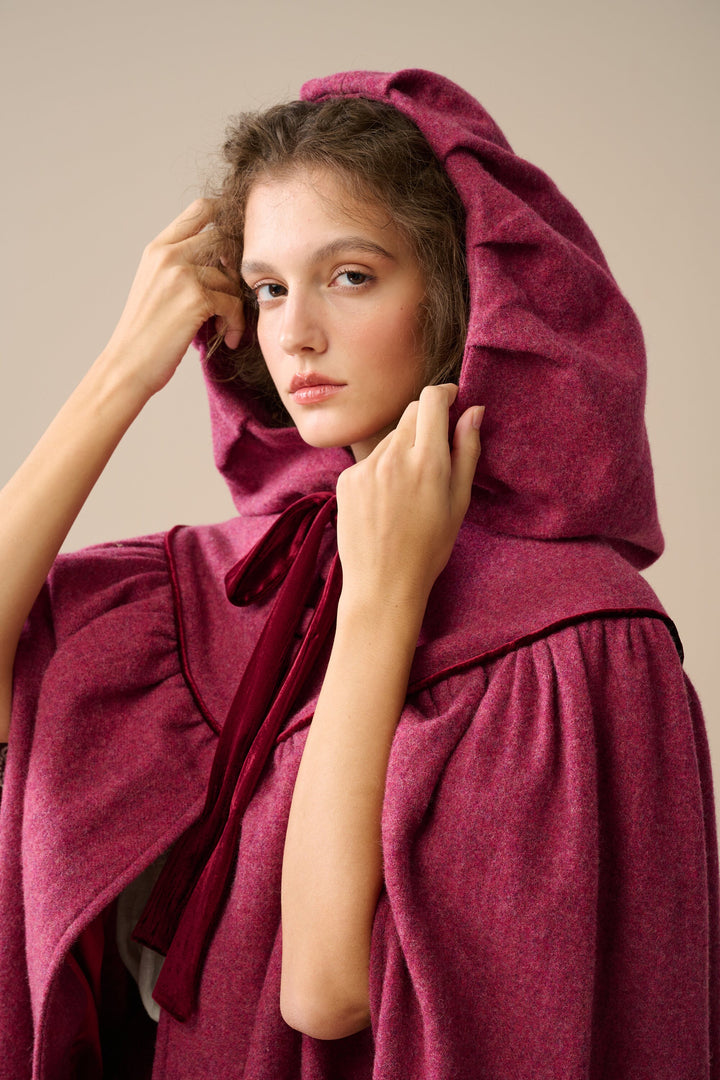 Perfumer 33 | hooded wool cloak