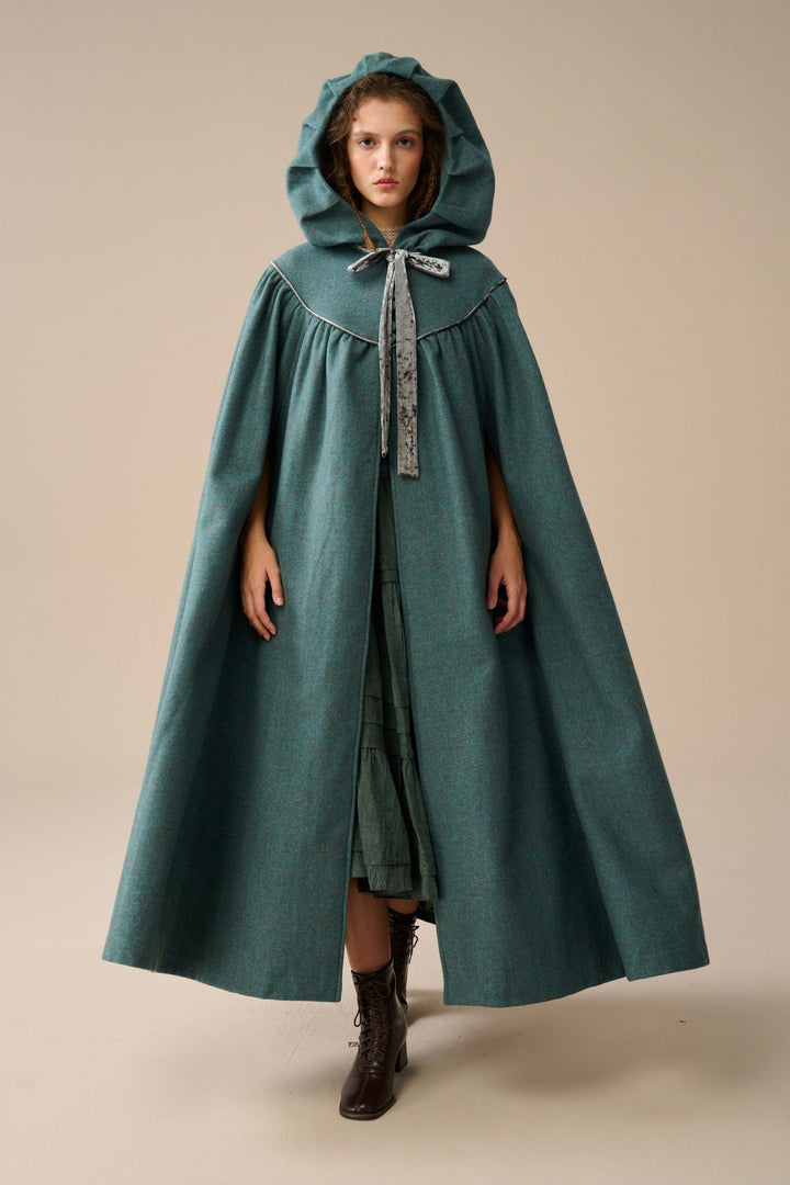 Perfumer 33 | hooded wool cloak