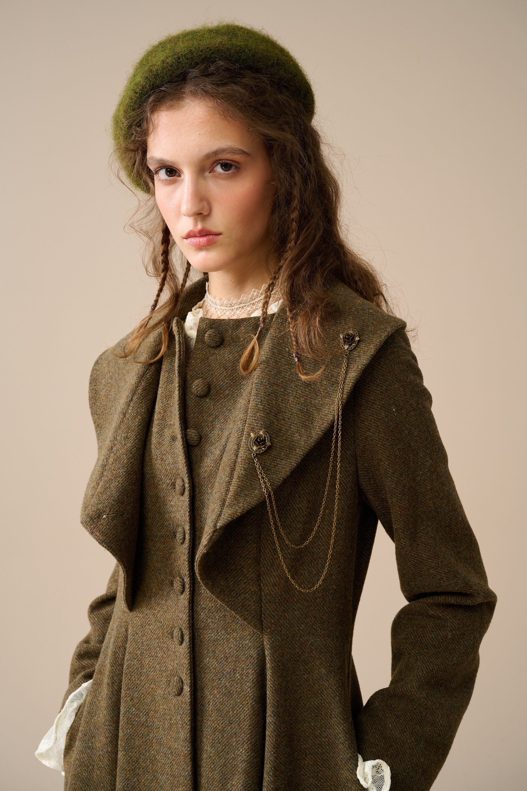 Gemma 17 100 wool victorian coat