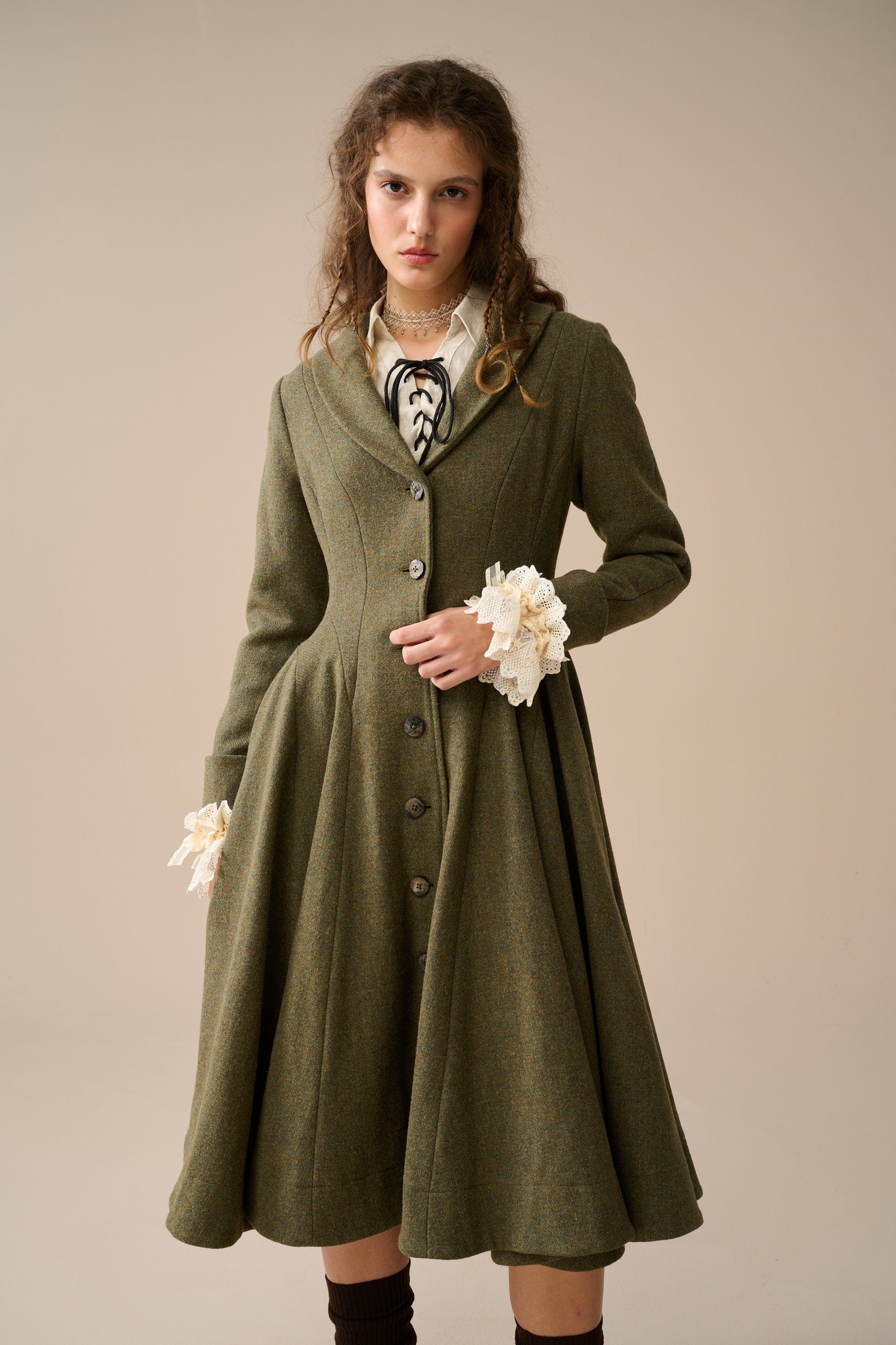 Wool Faerie outlet Festival Coat Dress