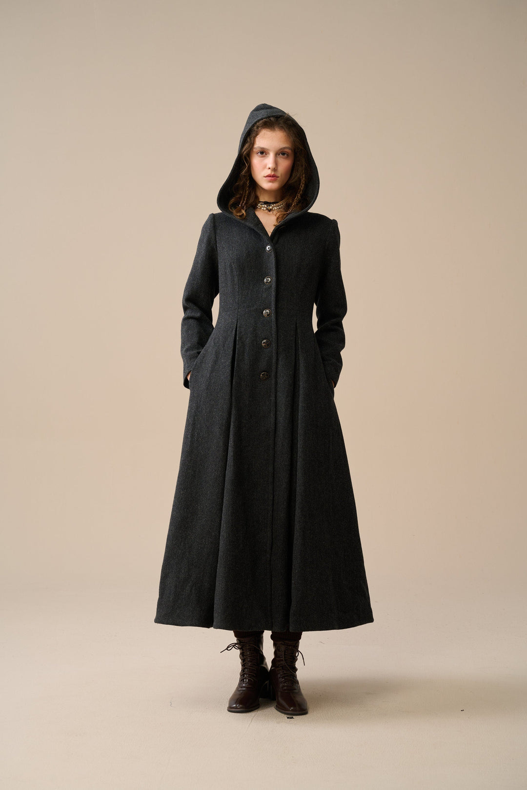 My Fair Lady 26 | Hooded Wool Coat