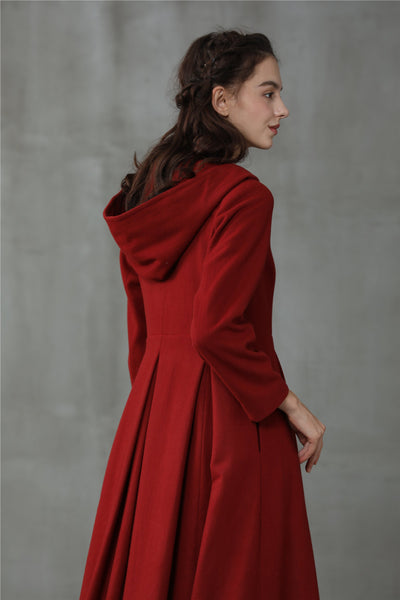 My Fair Lady 26 | Hooded Wool Coat – Linennaive