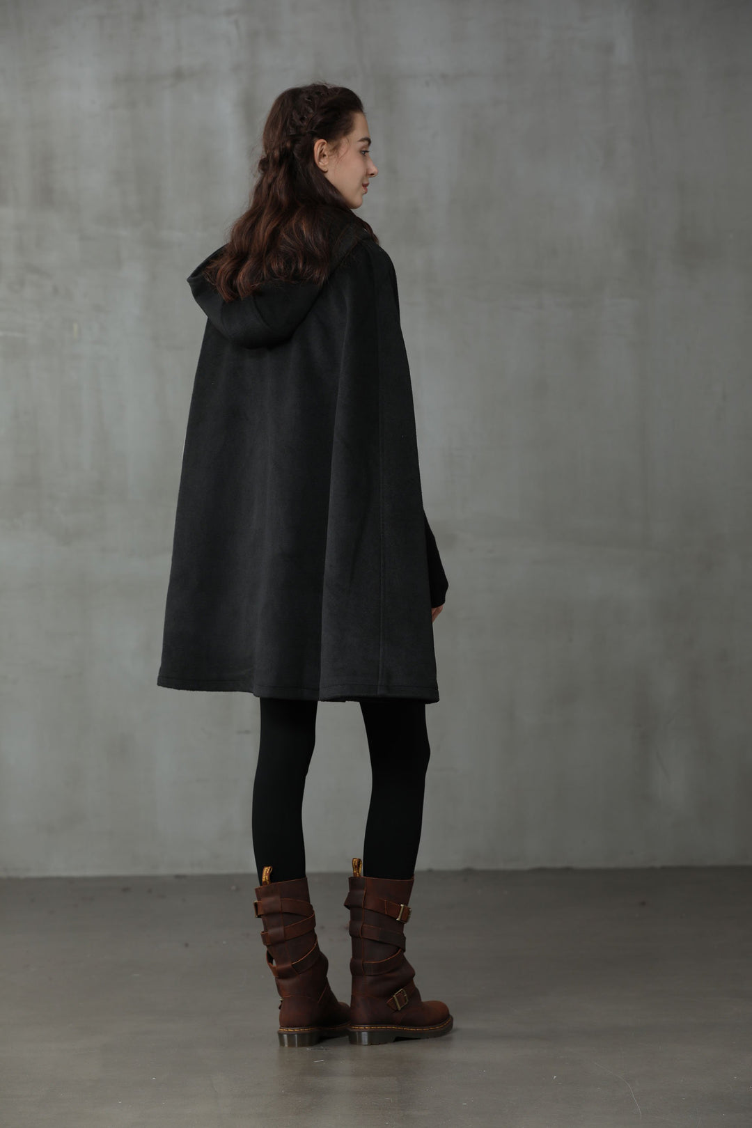 The New Yorker | Hooded Cashmere Cape