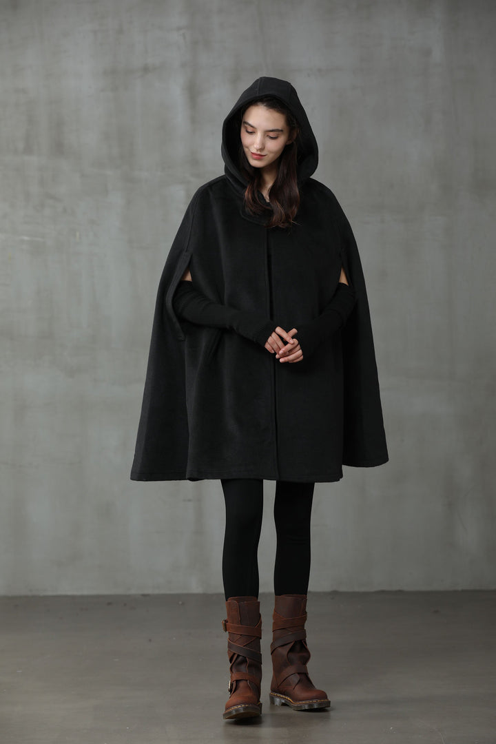 The New Yorker | Hooded Cashmere Cape