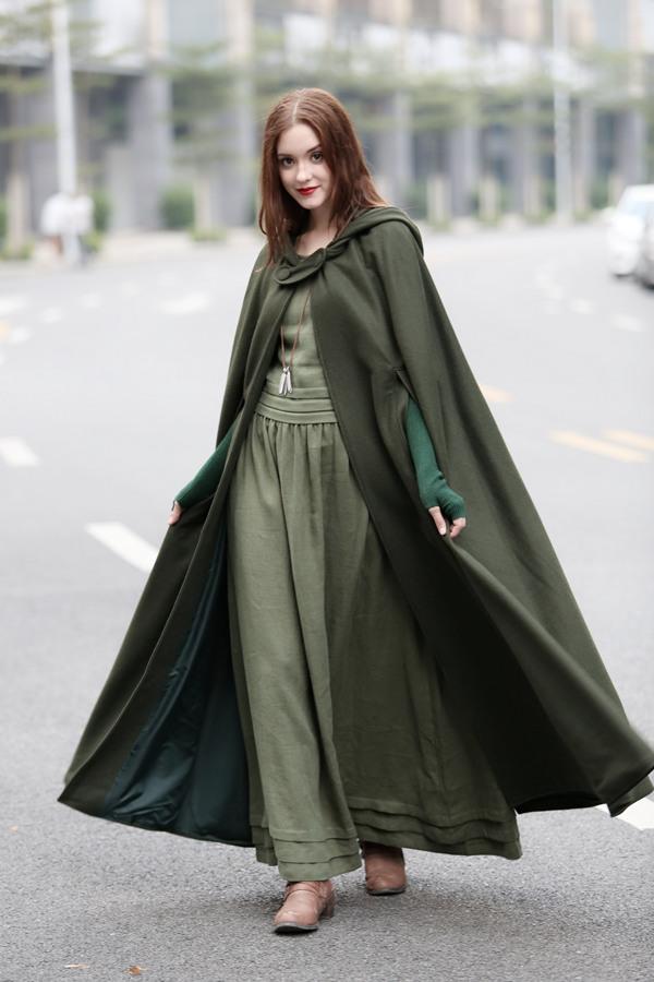 Outlander 2020 | 100% Wool Cloak Coat