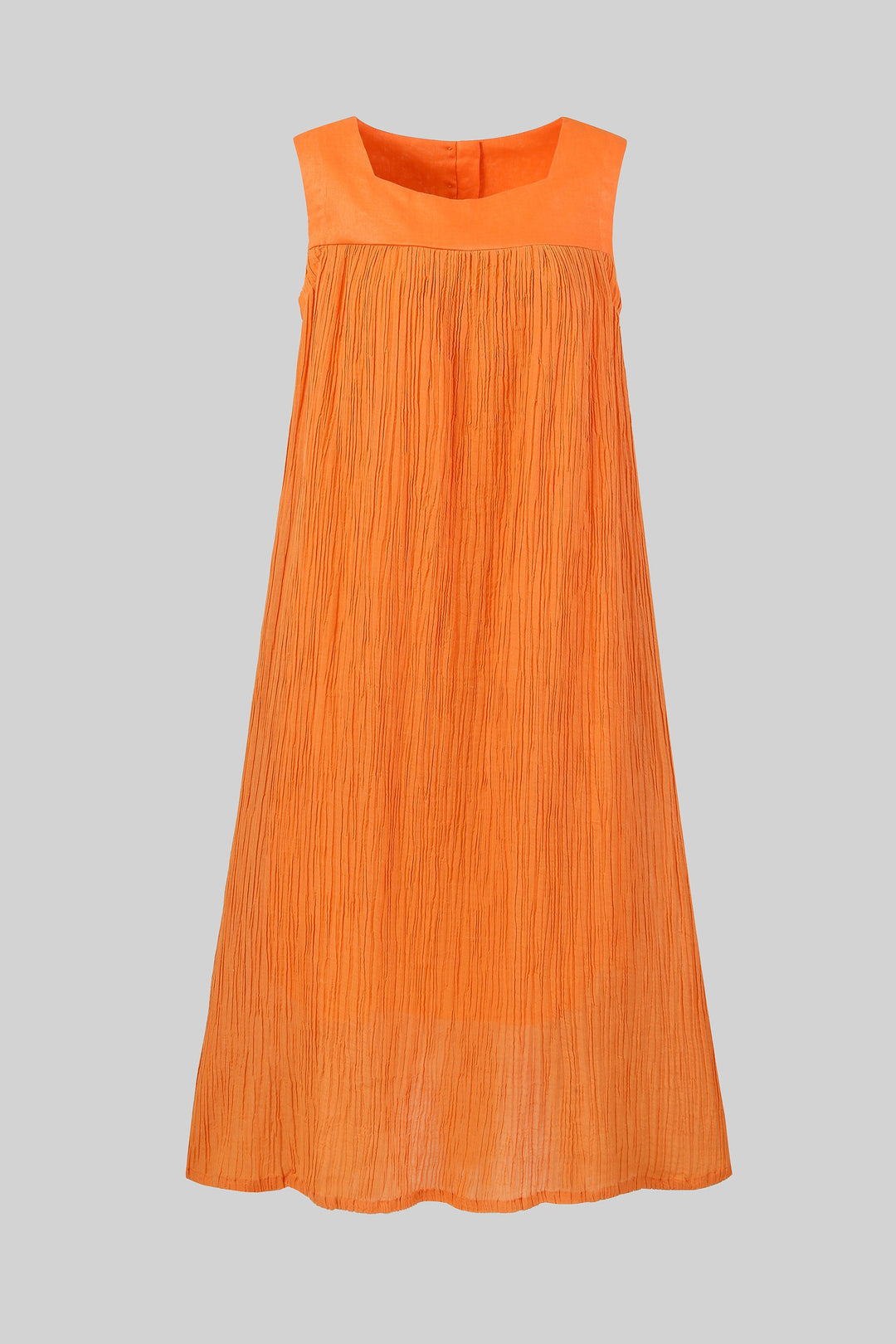 Mandarin Orange 44 |  sleeveless dress