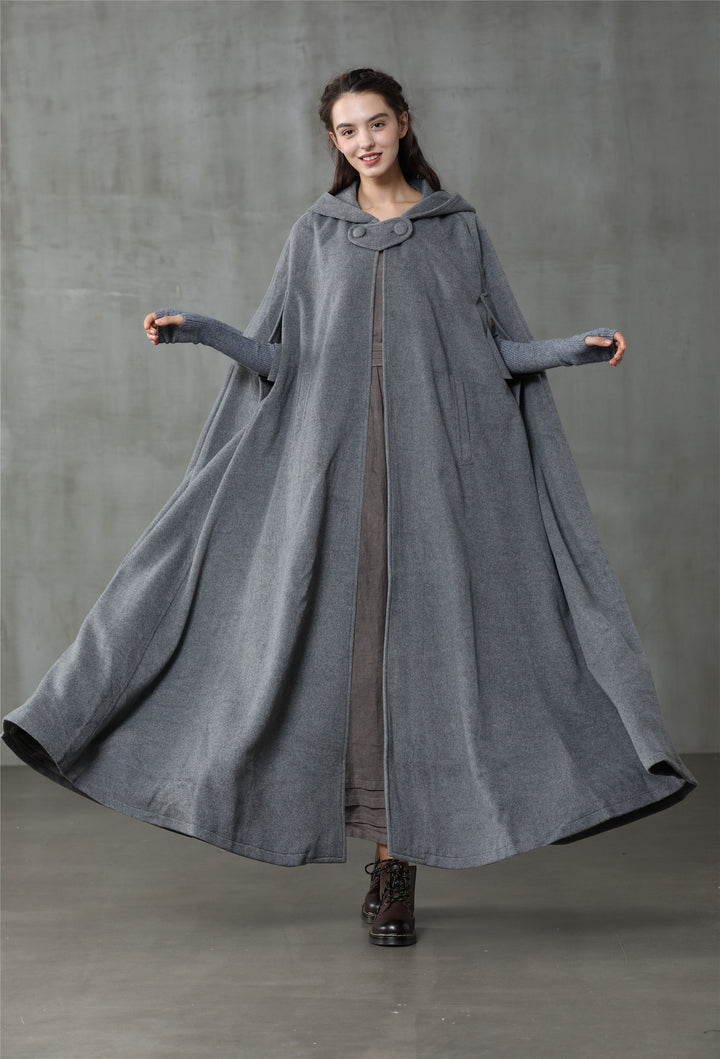 Outlander 2020 | 100% Wool Cloak Coat