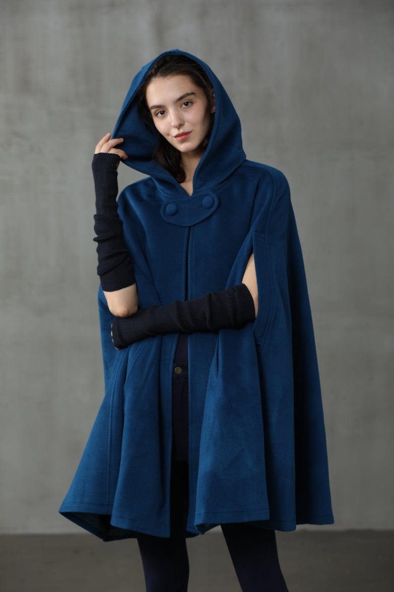 The New Yorker | Hooded Cashmere Cape