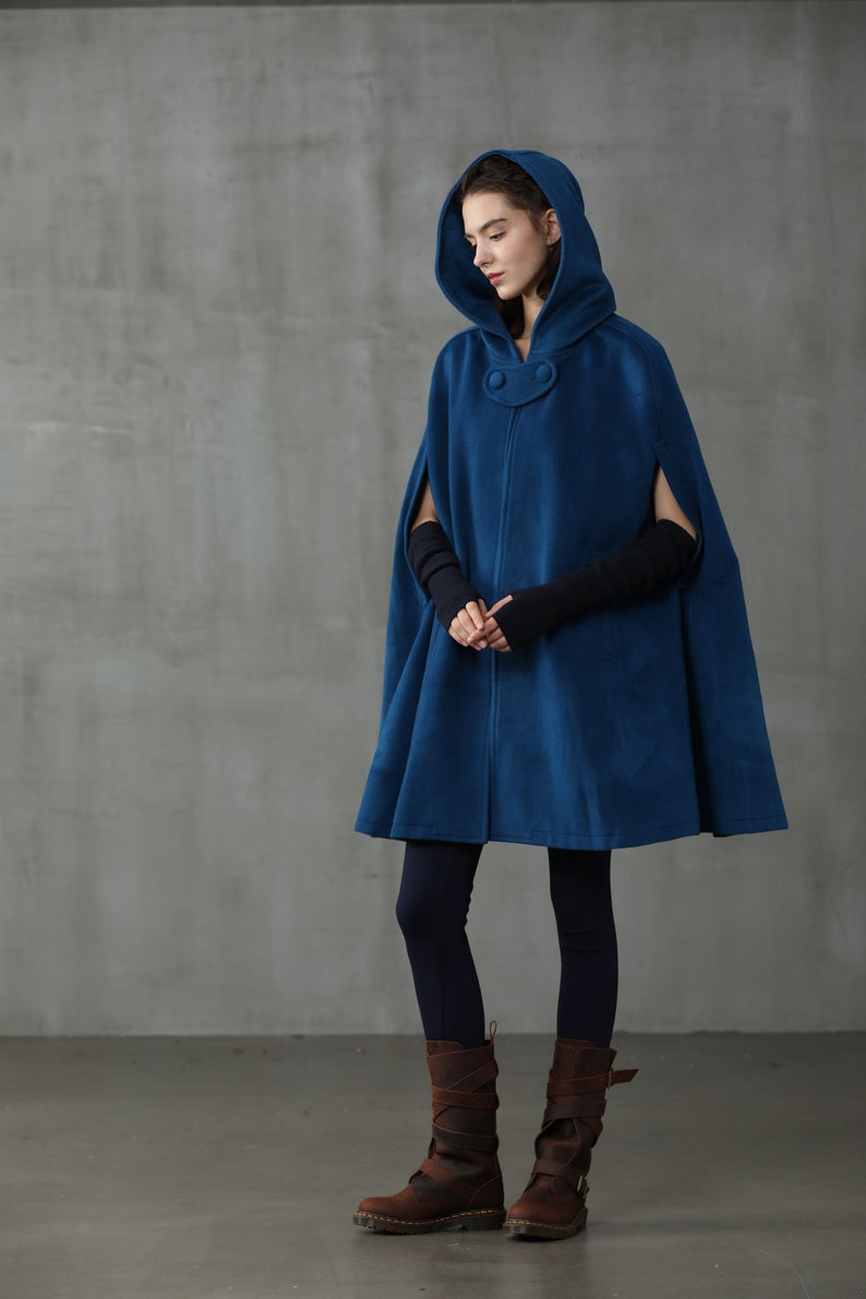 The New Yorker | Hooded Cashmere Cape