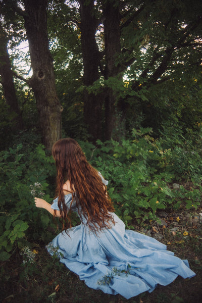 YLANG 18 | Cinderella Linen Dress – Linennaive