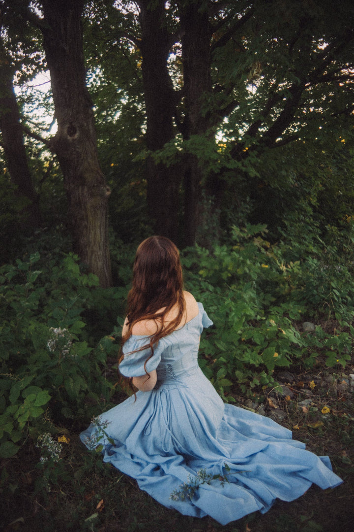 YLANG 18 | Cinderella Linen Dress