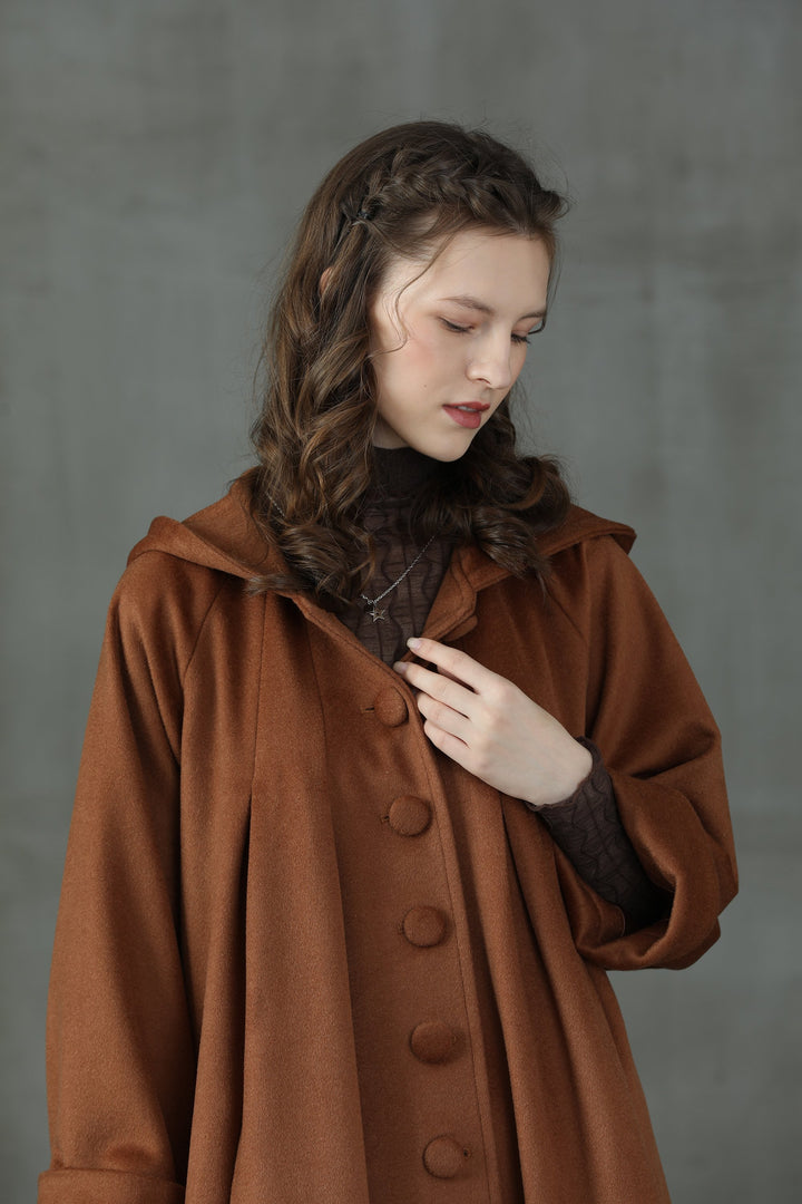 Academy 06 | hooded wool coat jacket