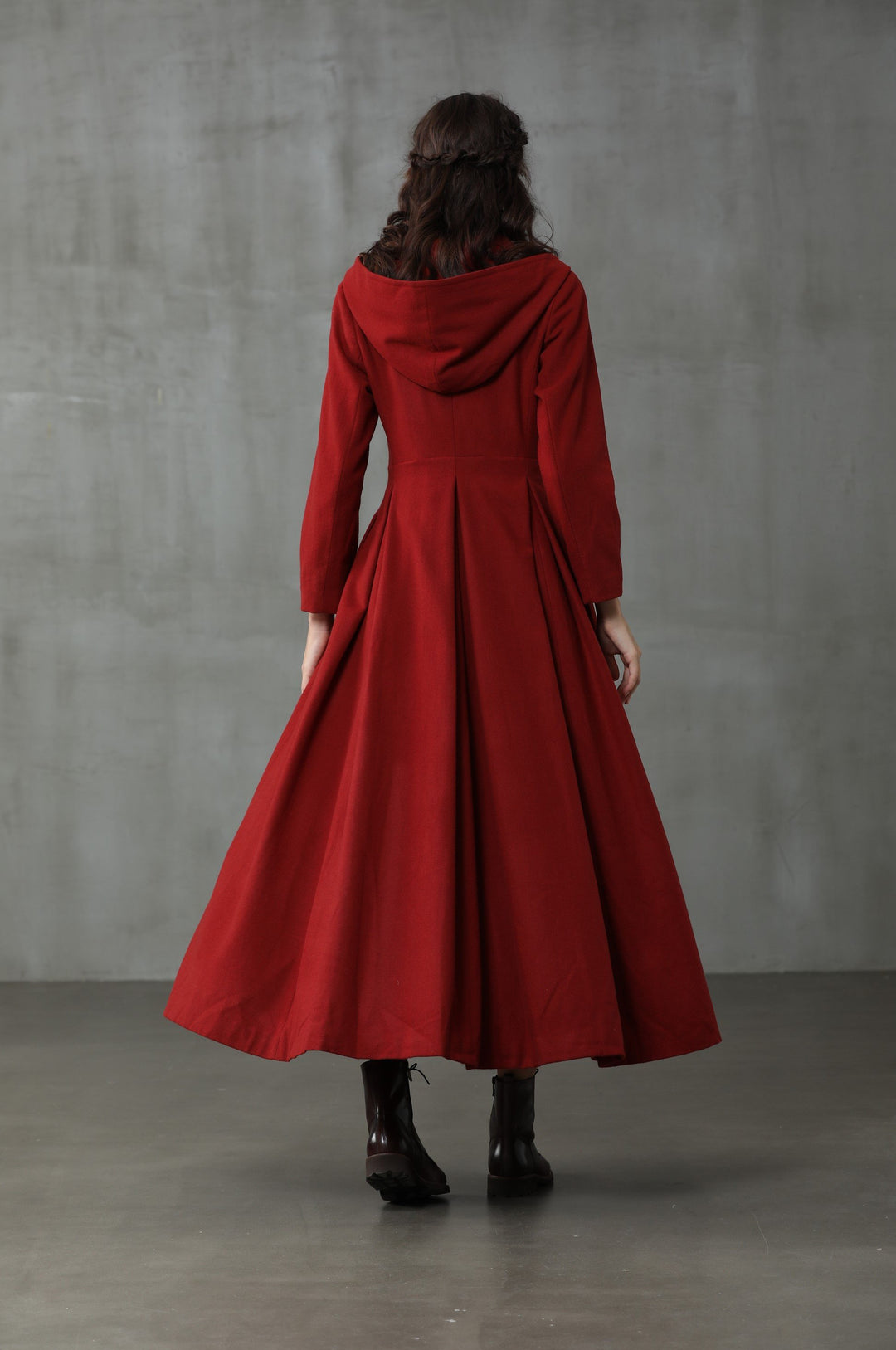 My Fair Lady | Red Hooded Coat