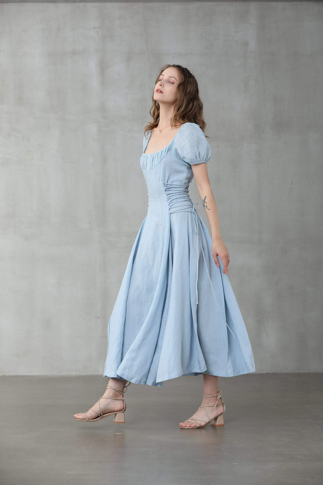 YLANG 18 | Cinderella Linen Dress