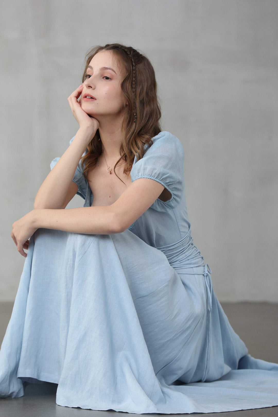 YLANG 18 | Cinderella Linen Dress