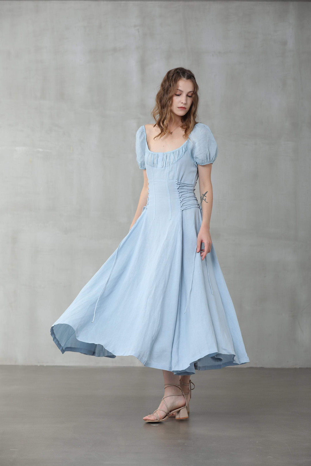 YLANG 18 | Cinderella Linen Dress