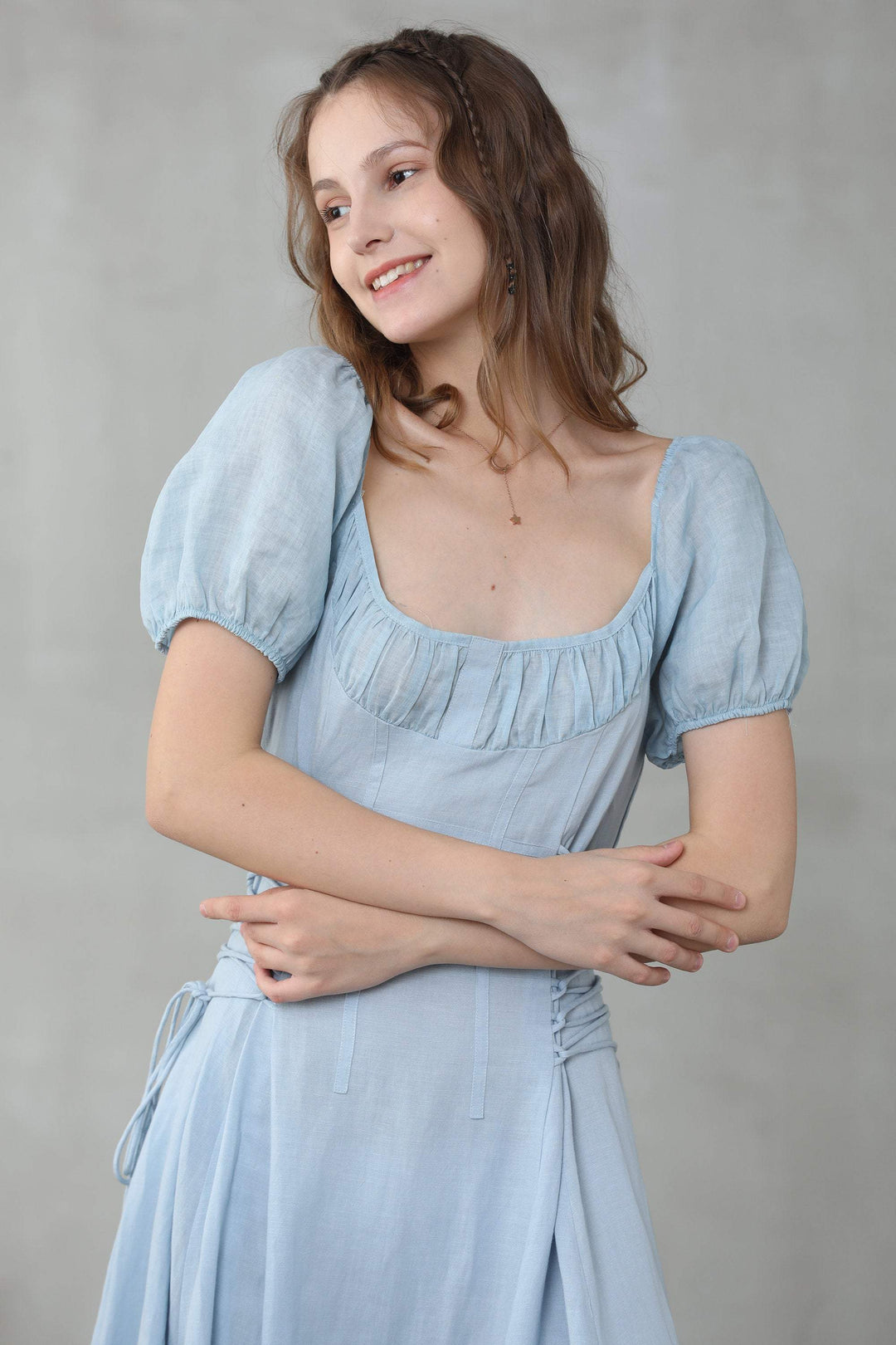 YLANG 18 | Cinderella Linen Dress