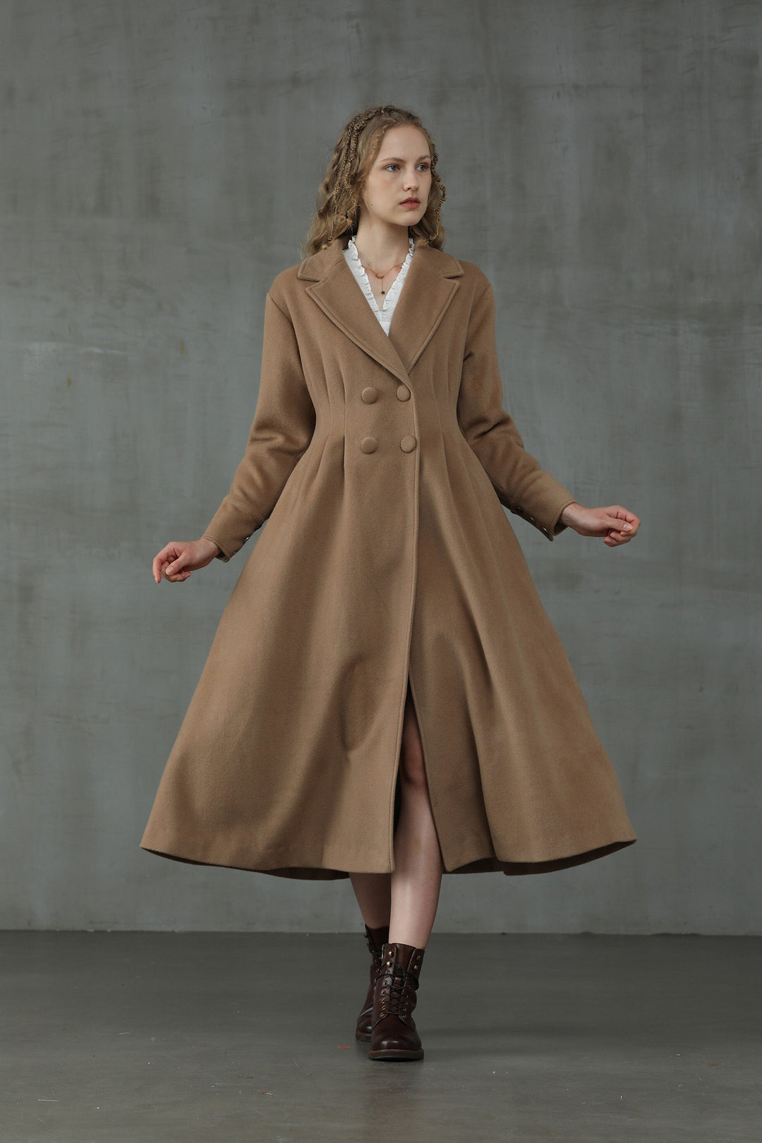 A Romance 31 | Double breasted wool coat