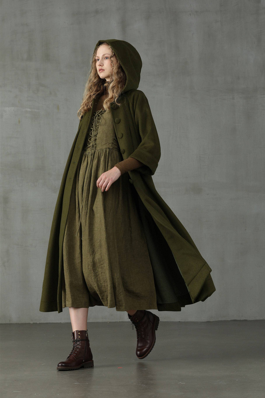 Academy 06 | hooded wool coat jacket