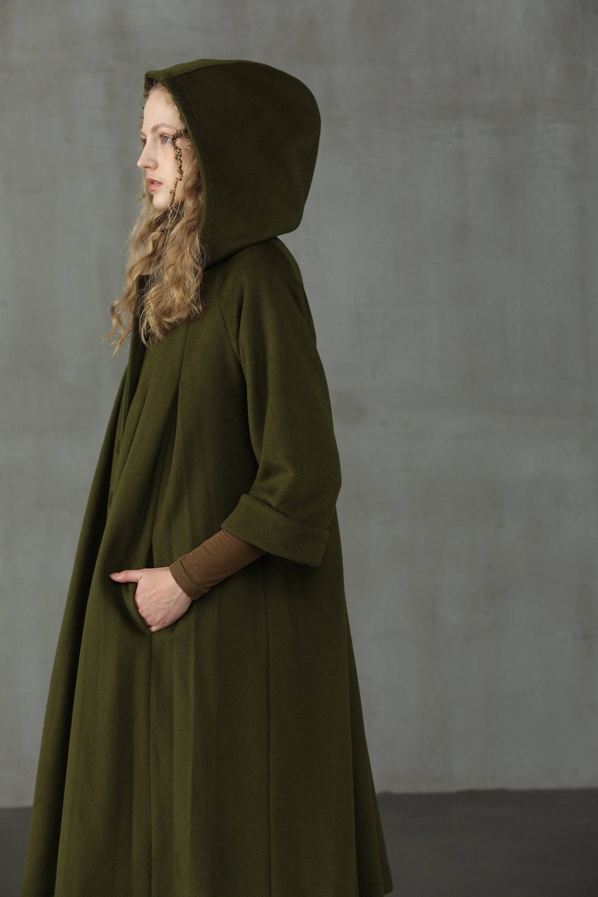 Academy 06 | hooded wool coat jacket – Linennaive