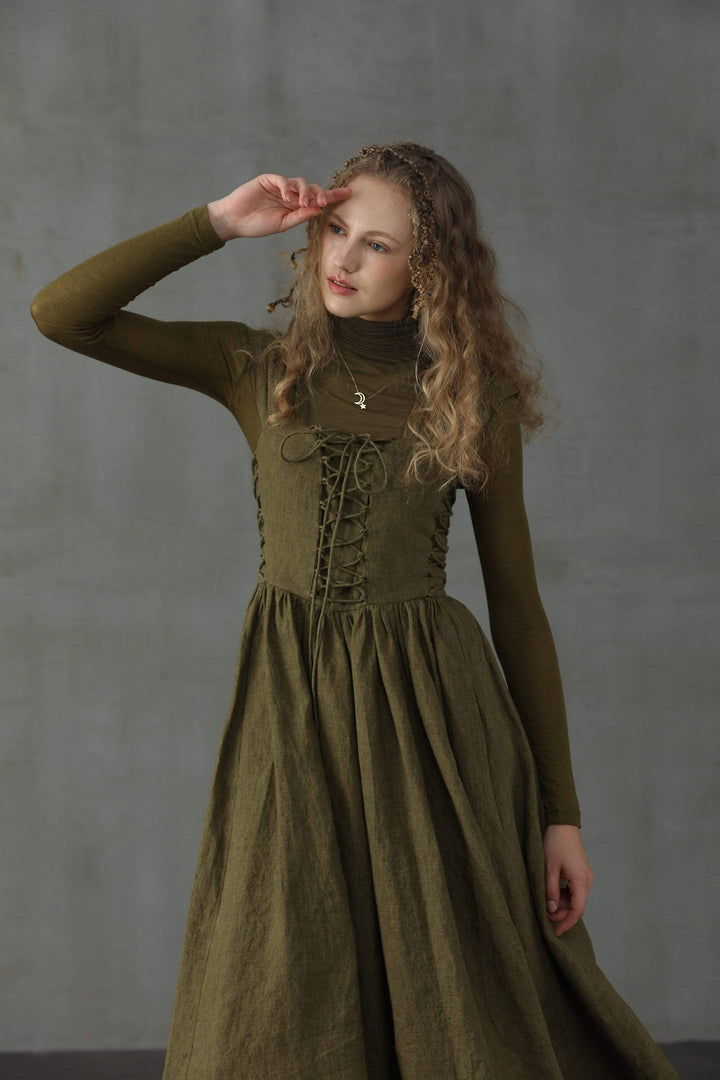 Glory 33 | Front Lace-up Dress