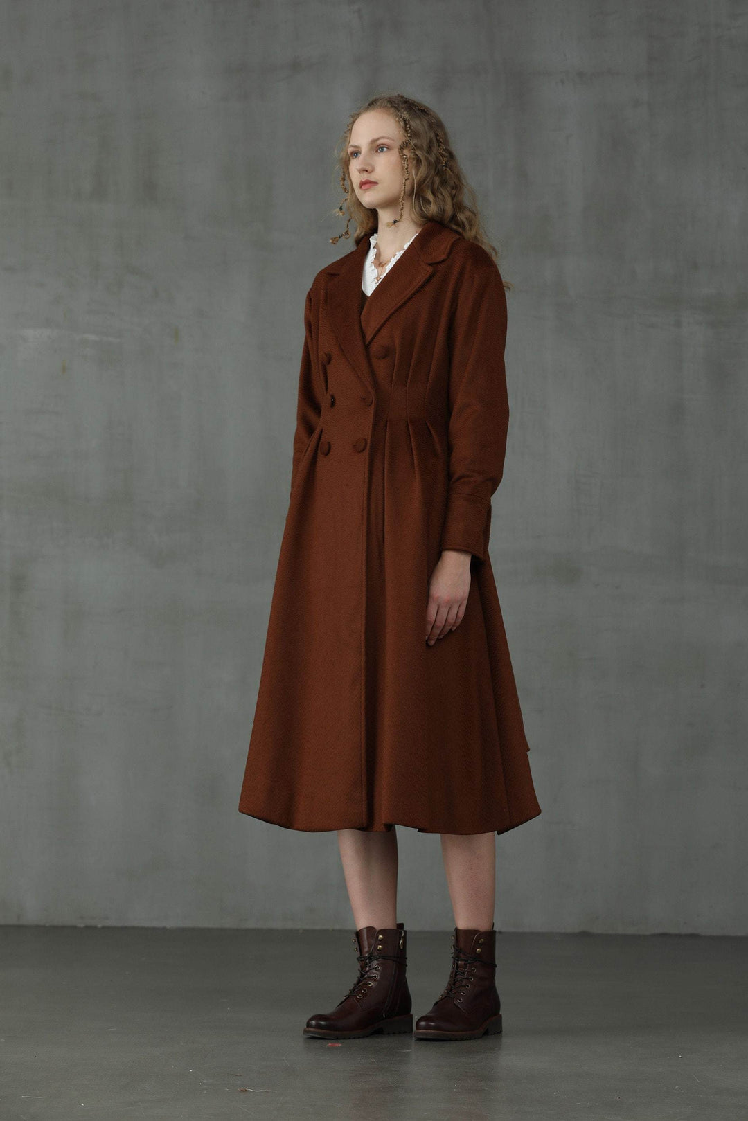 A Romance 31 | Double breasted wool coat