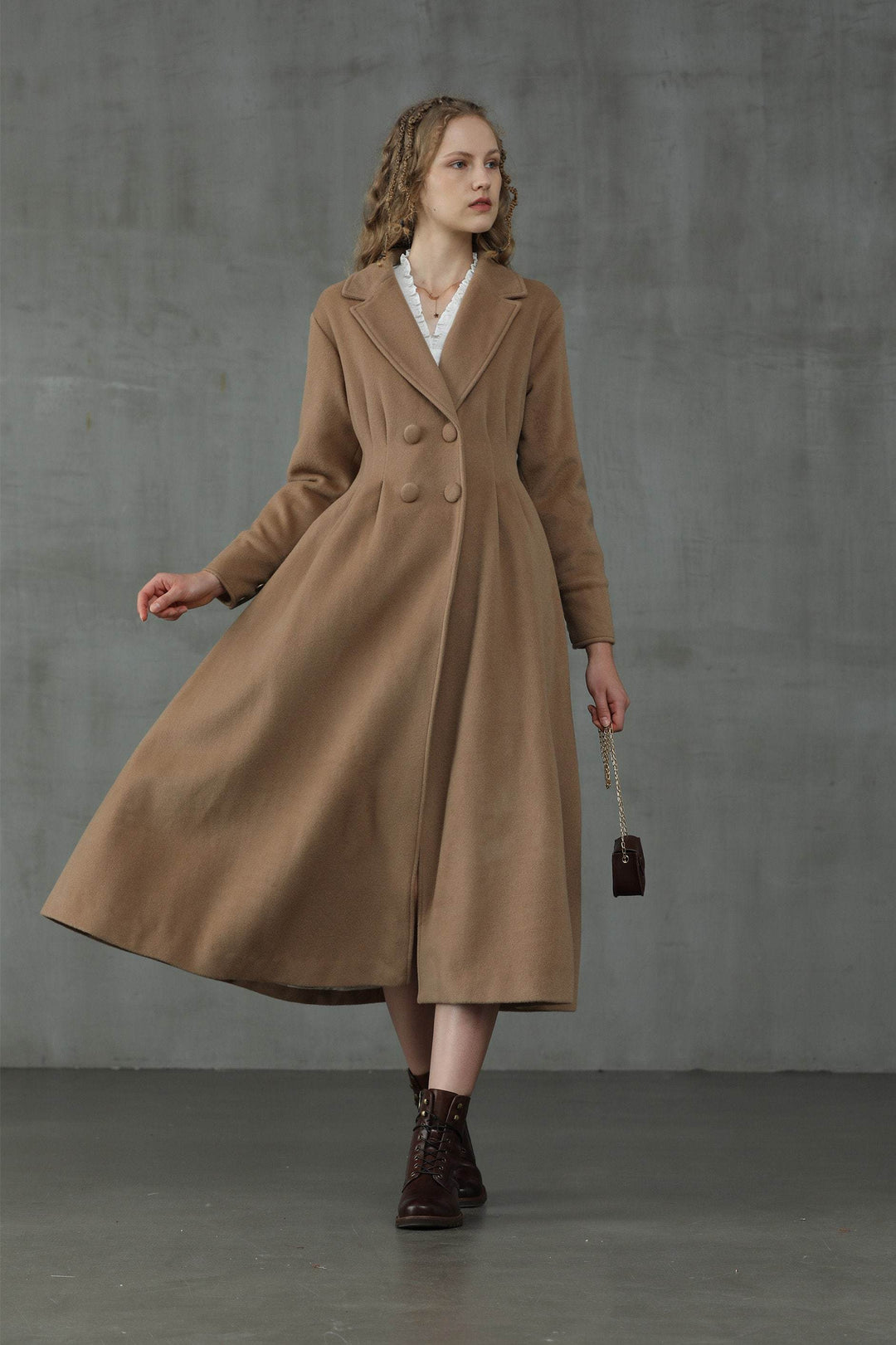 A Romance 31 | Double breasted wool coat