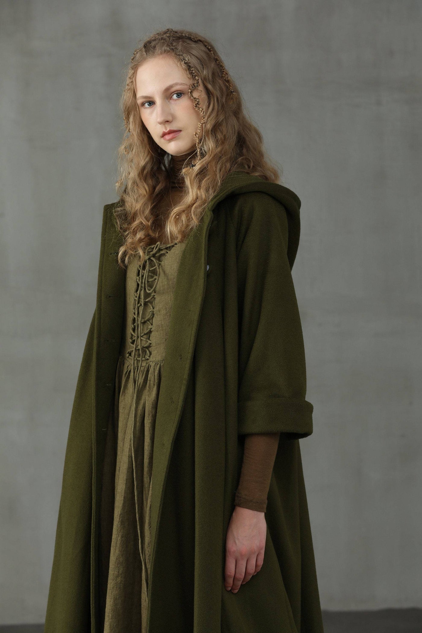Academy 06 | hooded wool coat jacket – Linennaive