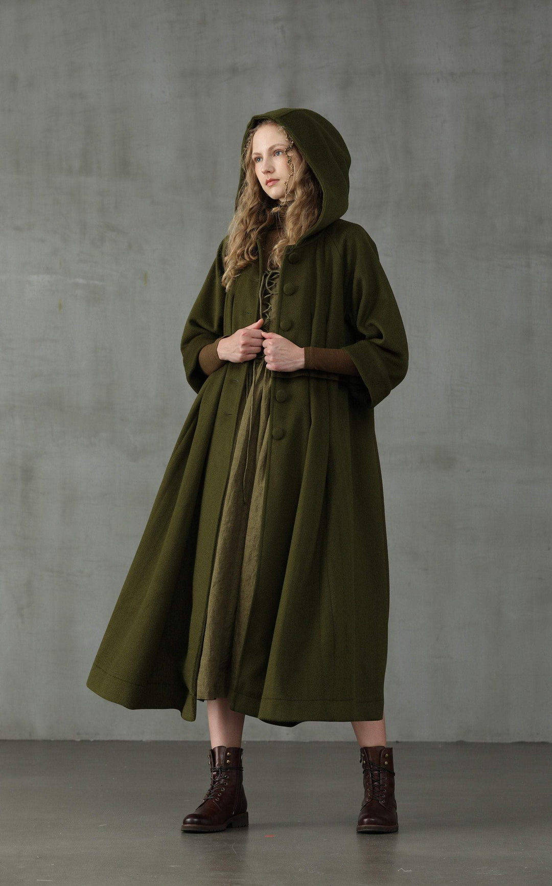 Academy 06 | hooded wool coat jacket