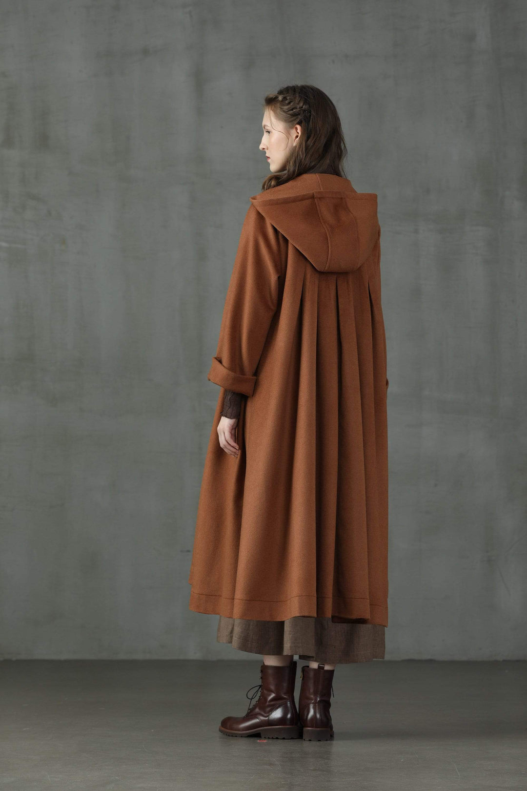 Academy 06 | hooded wool coat jacket