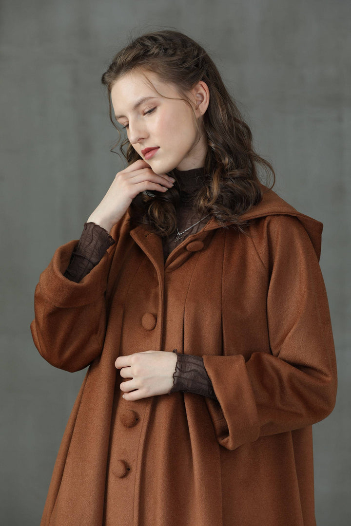 Academy 06 | hooded wool coat jacket