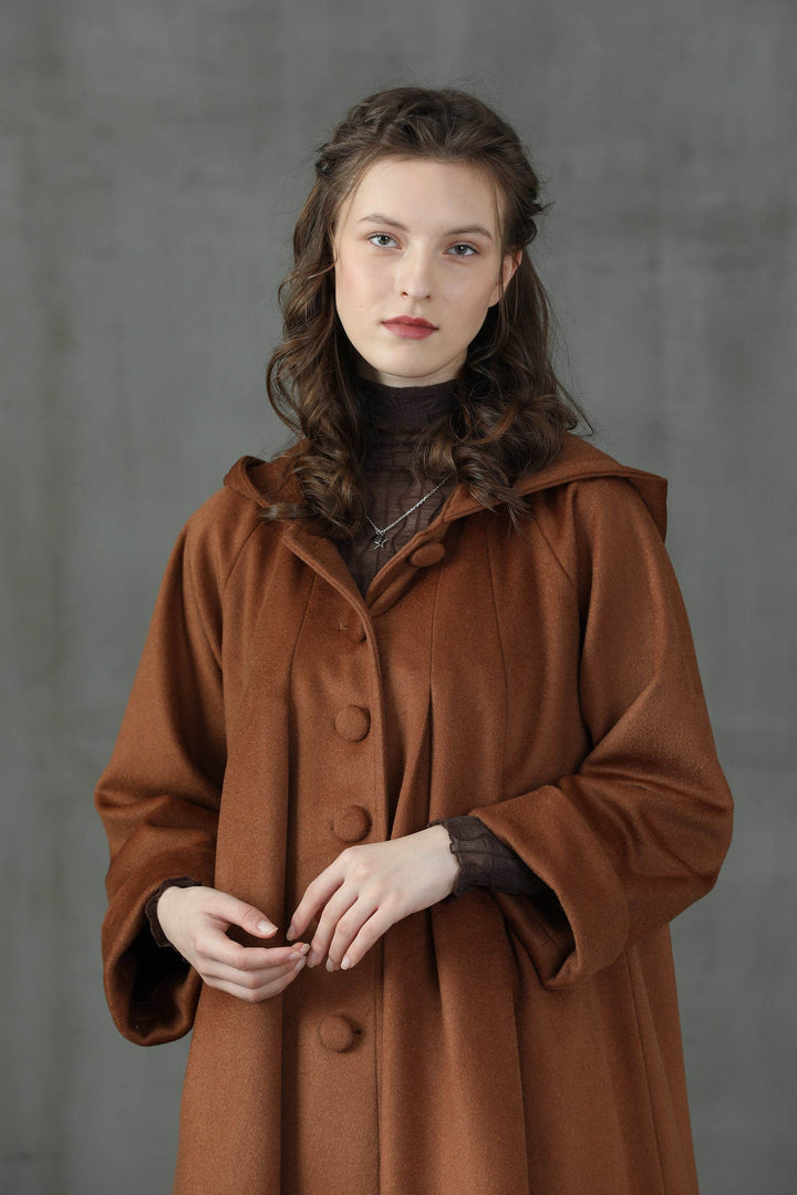 Academy 06 | hooded wool coat jacket