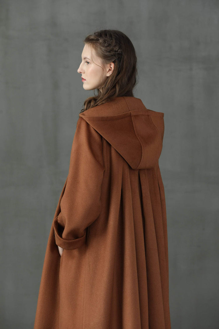 Academy 06 | hooded wool coat jacket