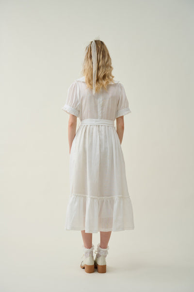 French curve linen on sale dress