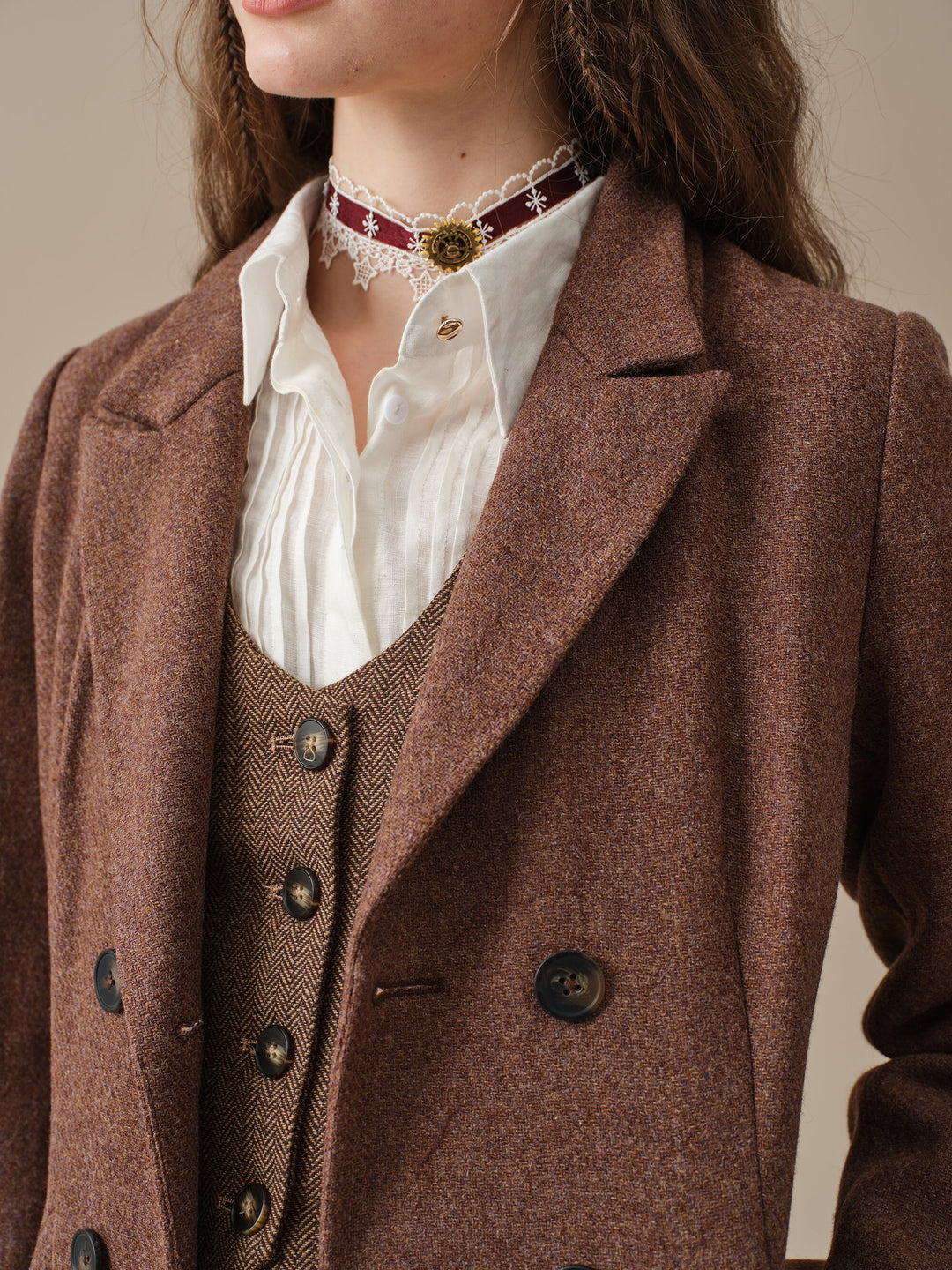 The Roman Holiday 17 | 100% wool classic coat