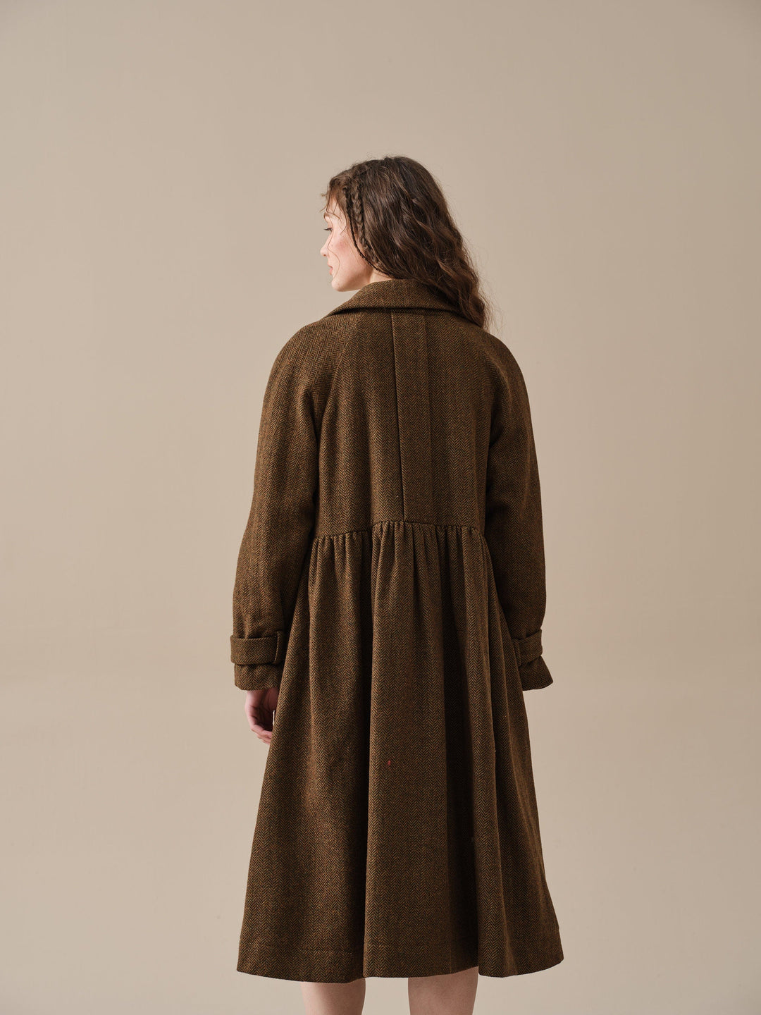 Oscar 31 |double breasted wool jacket coat