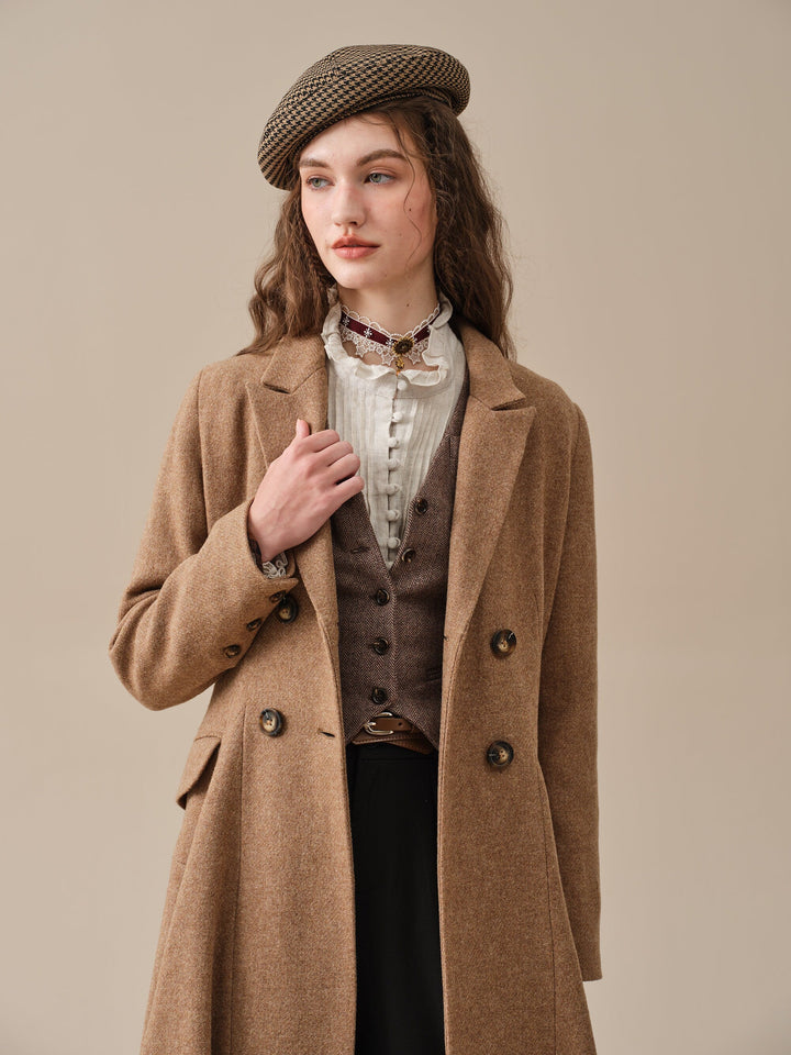 The Roman Holiday 17 | 100% wool classic coat