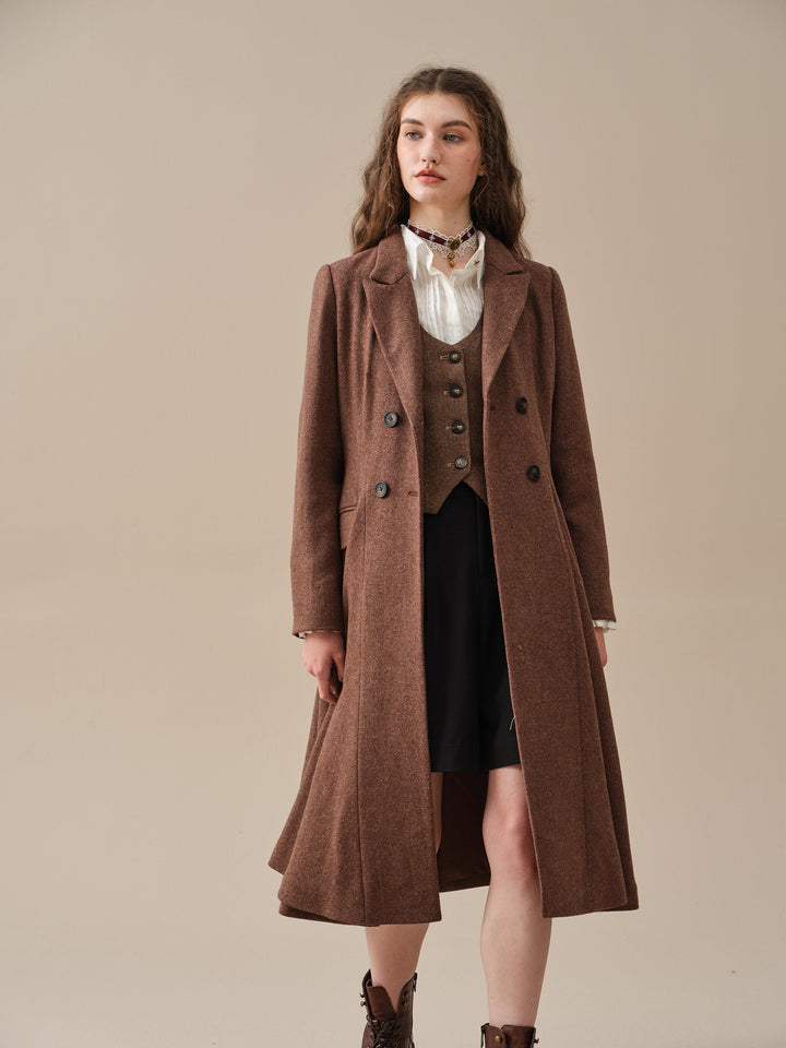 The Roman Holiday 17 | 100% wool classic coat