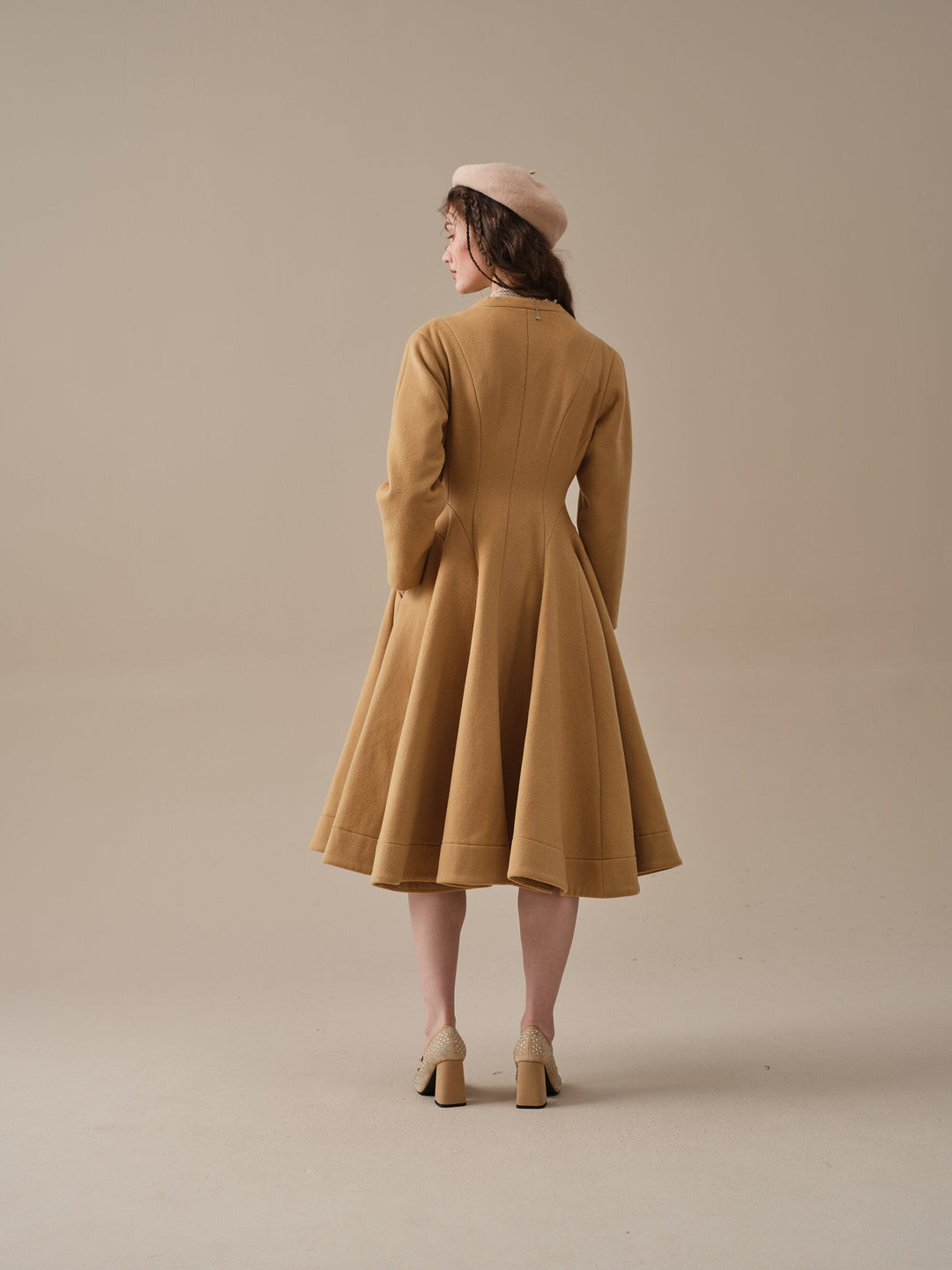 LITTLE WOMEN 22 | WOOL COAT IN GoldenRod